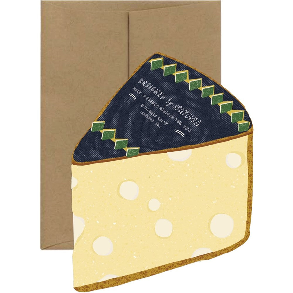 Cheese Die Cut Card