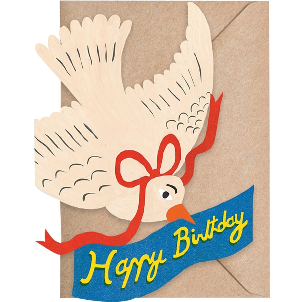 Happy Birthday Bird Mini Cards