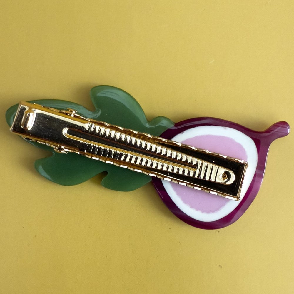 Fig Hair Clip