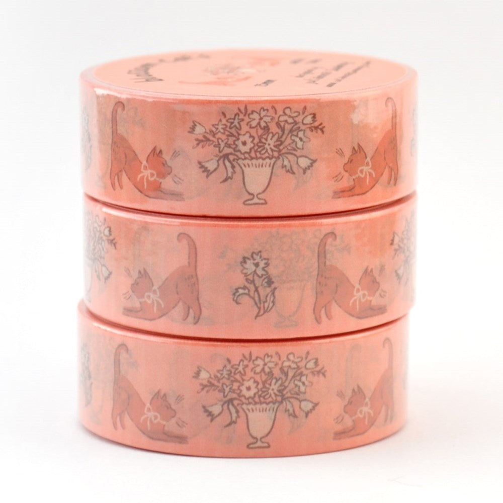 Blossom Cats Washi Tape