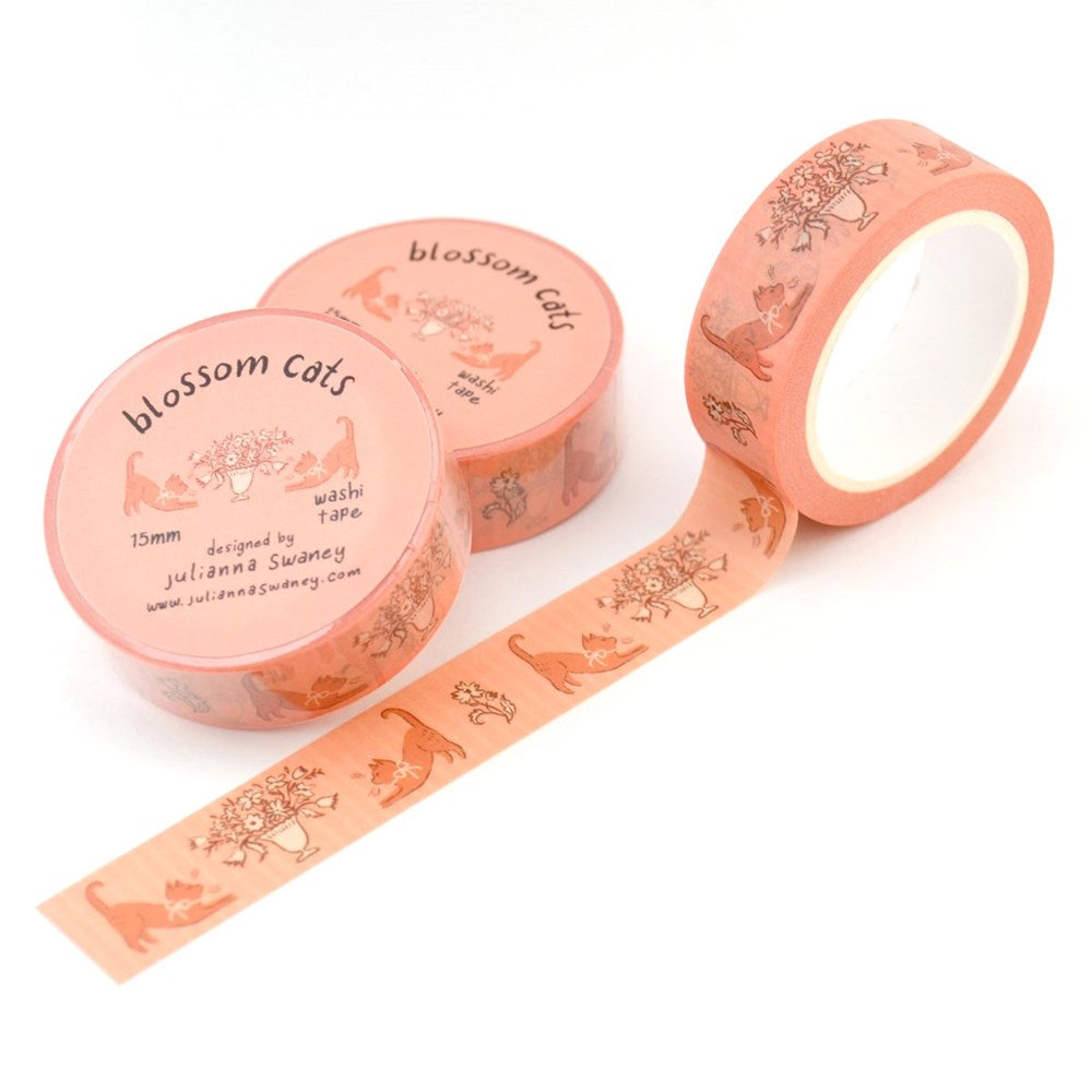 Blossom Cats Washi Tape