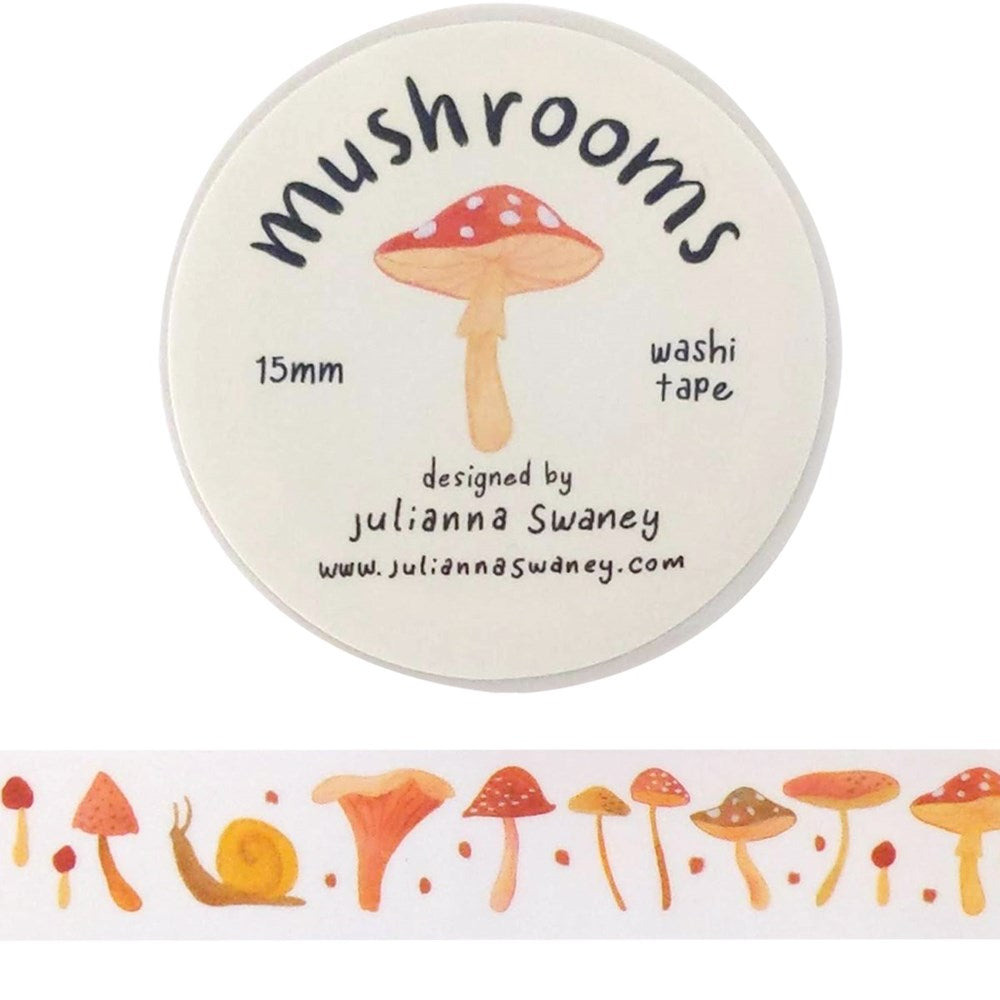Mushroom Washi Tape