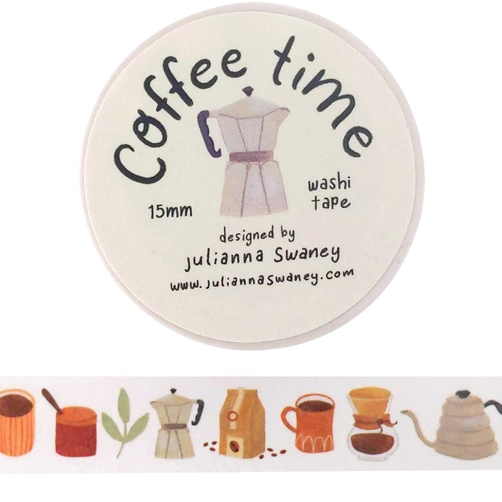 Coffee Time Washi Tape