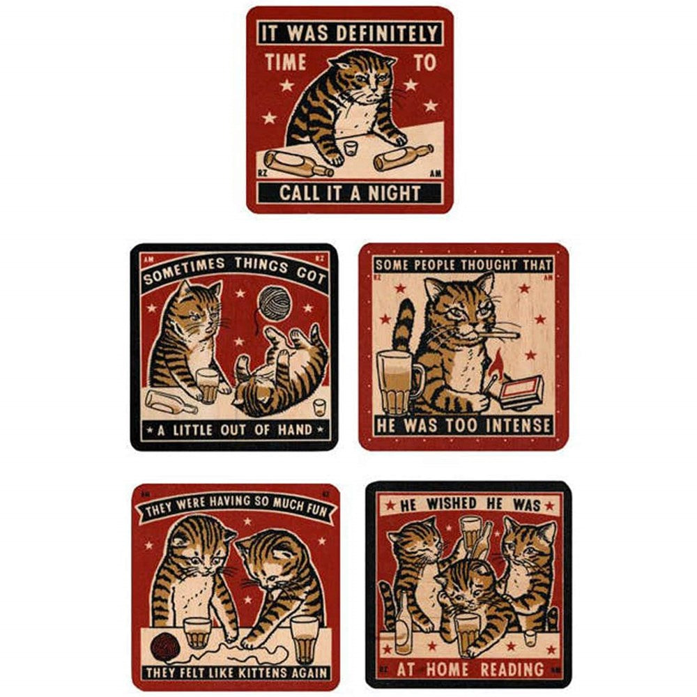Strike Your Fancy Coasters