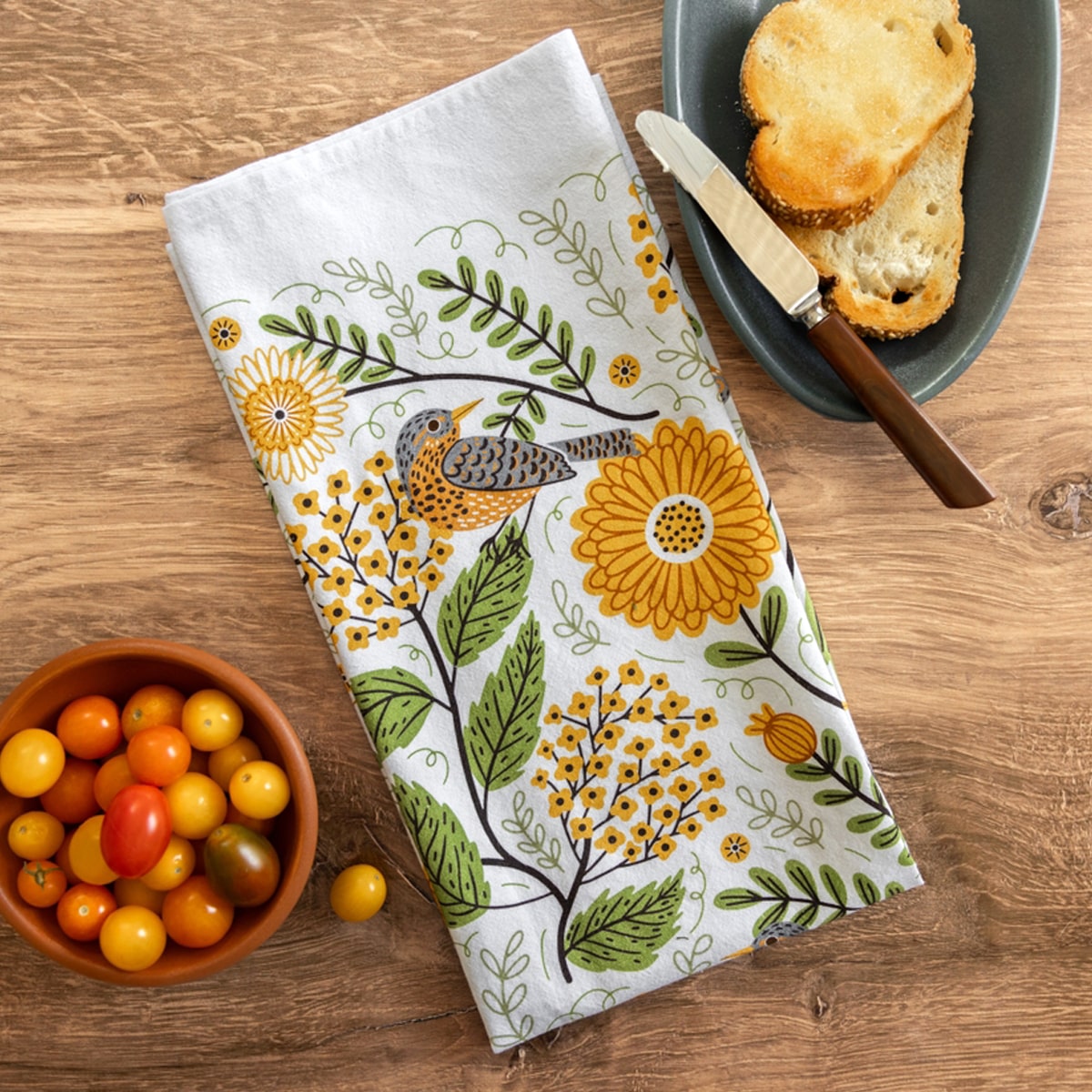 Mums & Robins Tea Towel