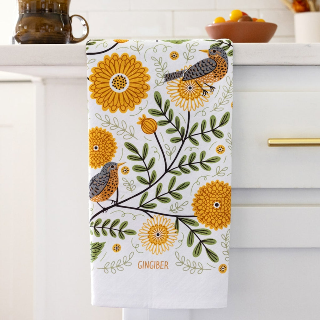 Mums & Robins Tea Towel