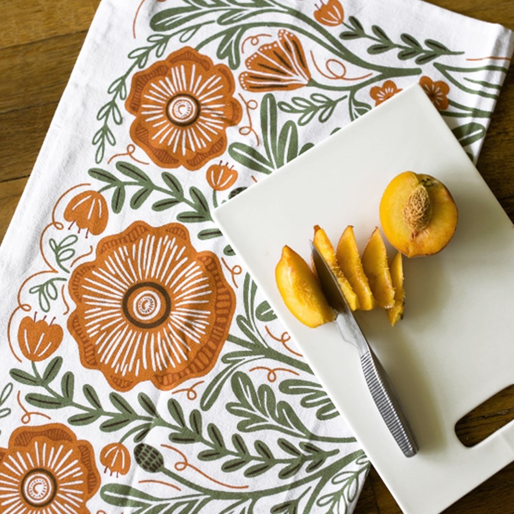 Poppy Tea Towel