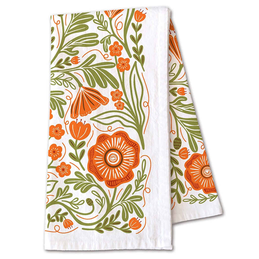 Poppy Tea Towel