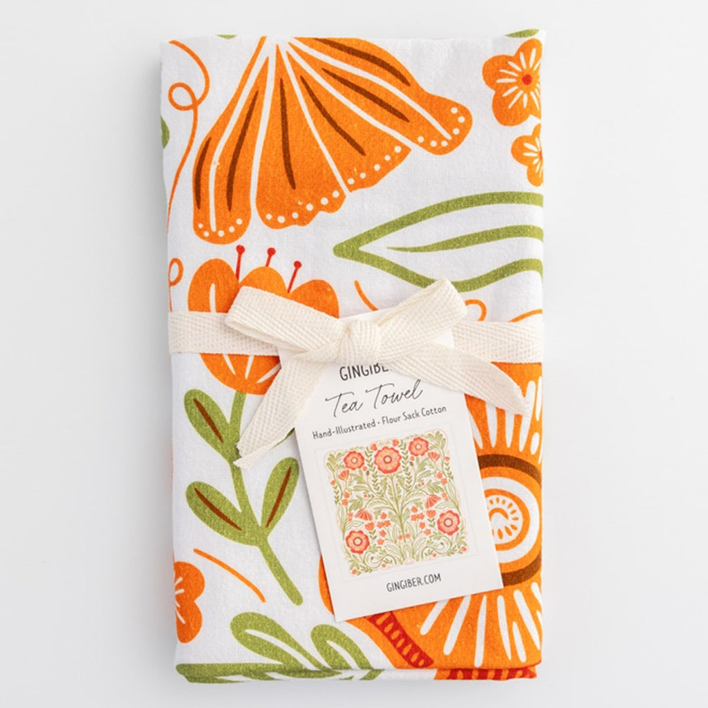 Poppy Tea Towel
